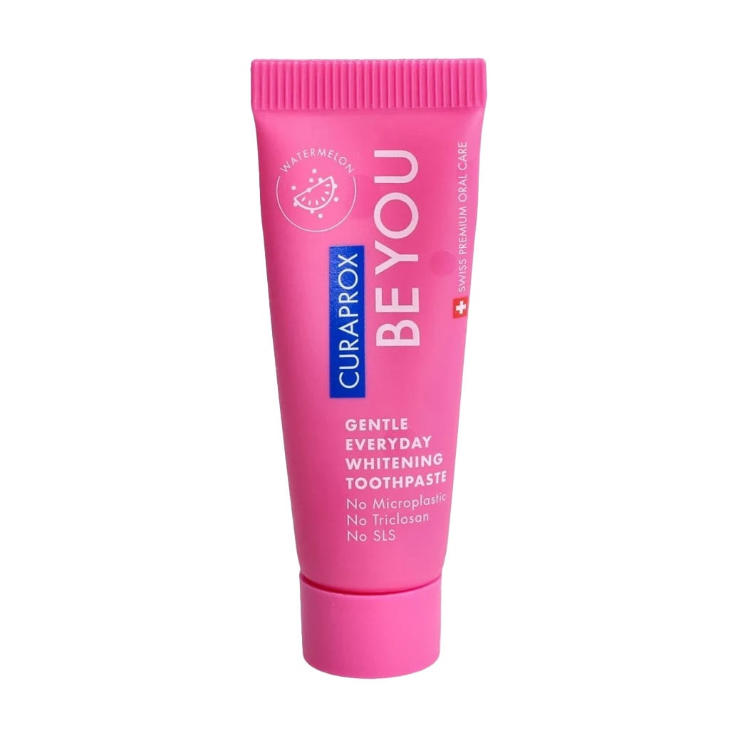 Відбілювальна зубна паста Curaprox Be You Candy Lover Toothpaste Watermelon Кавун, 10 мл